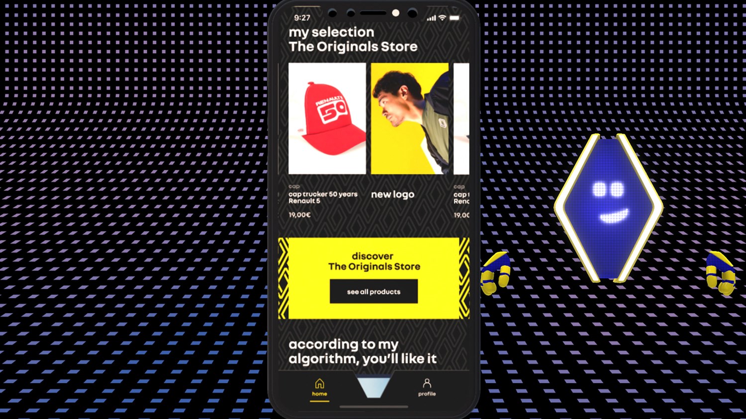 app IOS et Android - reno official avatar - Renault