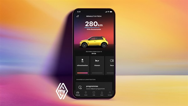 E-Tech 100% electric - My Renault app