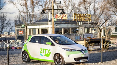 Renault - Zity: car sharing in Madrid