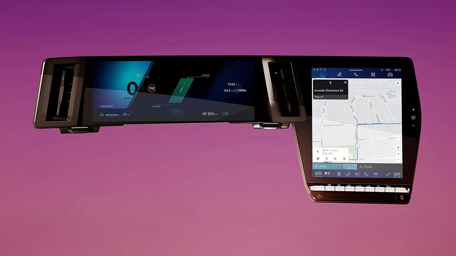 Real-time navigation with Google Maps - Google built-in