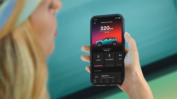 Renault 4 welcome pack - digital key