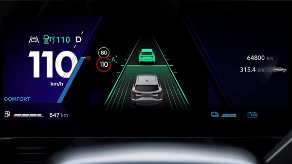 openR instrument panel - Austral full hybrid E-Tech - Renault