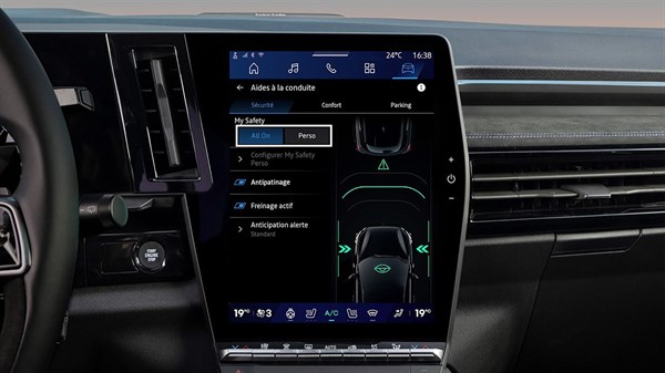 my safety - Austral full hybrid E-Tech - Renault