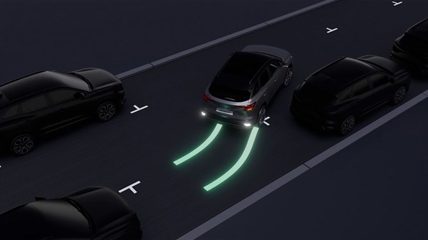 hands-free parking - Austral full hybrid E-Tech - Renault