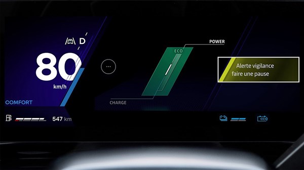 driver alert - Austral full hybrid E-Tech - Renault
