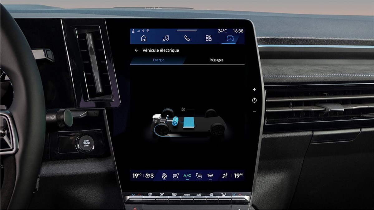 driving range optimisation and fuel savings - Austral full hybrid E-Tech - Renault