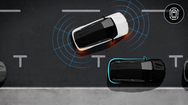 front/rear/side park assist Megane E-tech