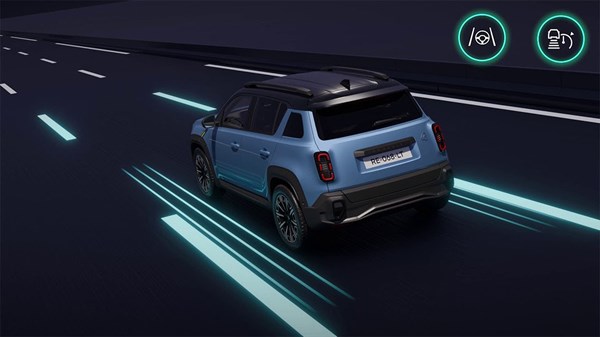 active driver assist - R4 E-Tech electric- Renault