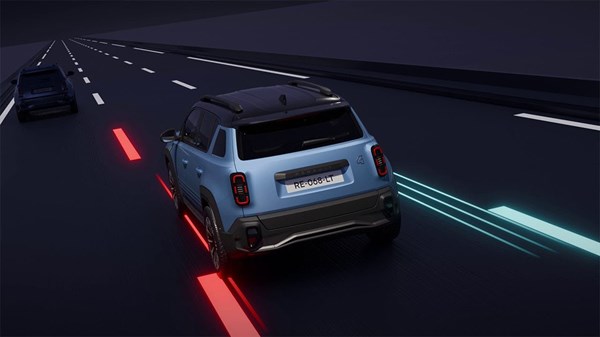 lane departure prevention - R4 E-Tech electric - Renault