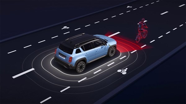 active emergency braking system - R4 E-Tech electric - Renault