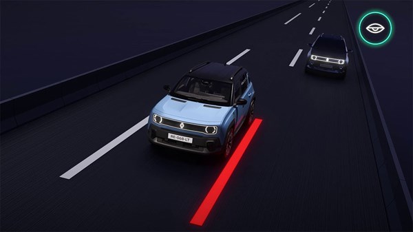 driver alertness warning - R4 E-Tech electric - Renault