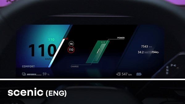 Video Scenic E-Tech electric