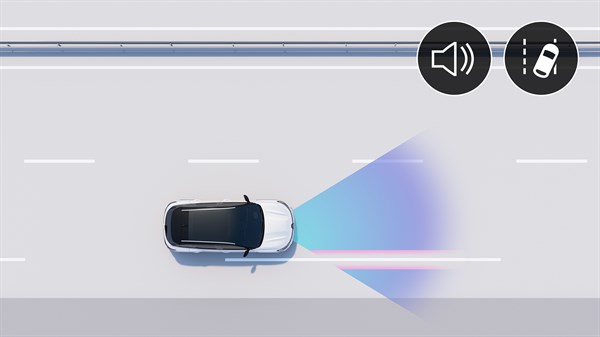 emergency braking system junction function - safety - Renault Austral E-Tech full hybrid