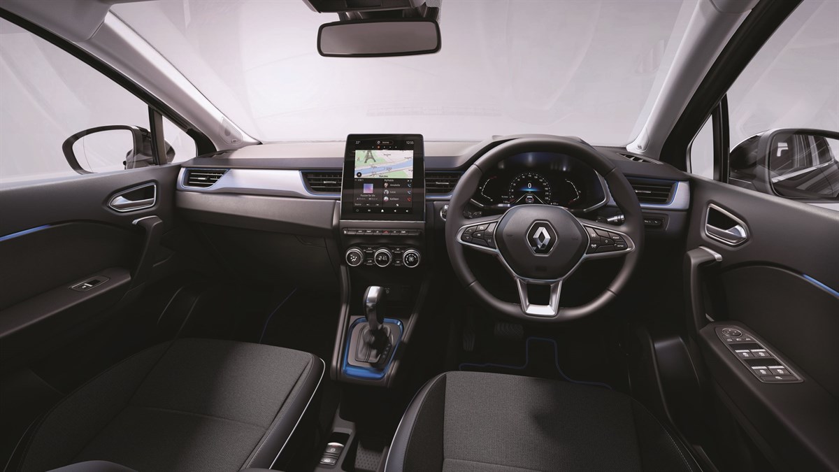 All-new CAPTUR interior: steering wheel, dashboard