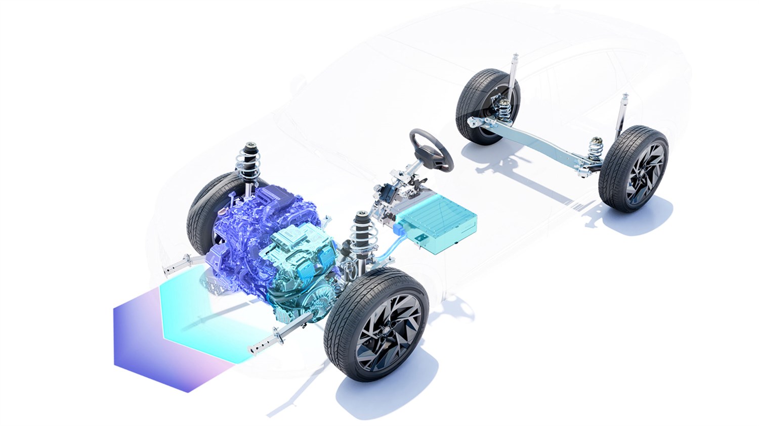 Powertrain - Arkana E-Tech full hybrid - Renault