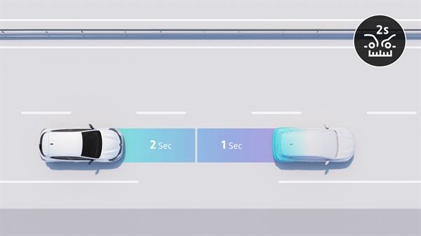 distance warning - adas - Renault Clio E-Tech full hybrid
