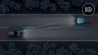 automatic high low beam - adas - Renault Clio E-Tech full hybrid