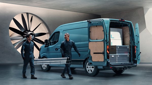 loading area protection - Renault Master