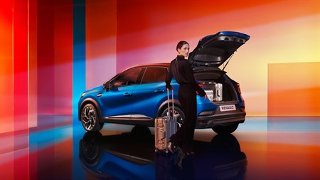 boot capacity - Captur E-Tech full hybrid - Renault