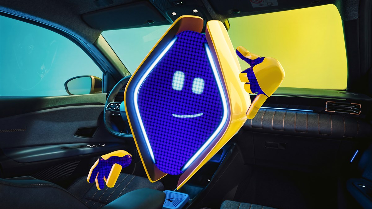 onboard commands - Renault 4 E-Tech electric