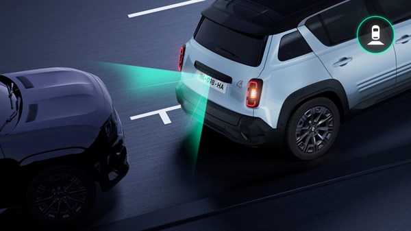 rear view camera - Renault 4 E-Tech electric