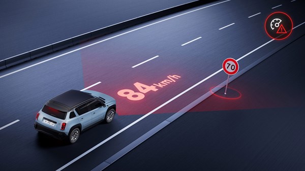 automatic braking - Renault 4 E-Tech electric