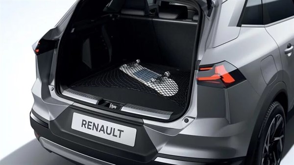 Renault Symbioz E-Tech full hybrid - boot sills and boot net