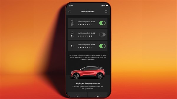 manage your vehicle remotely with My Renault - Renault Megane E-Tech electric