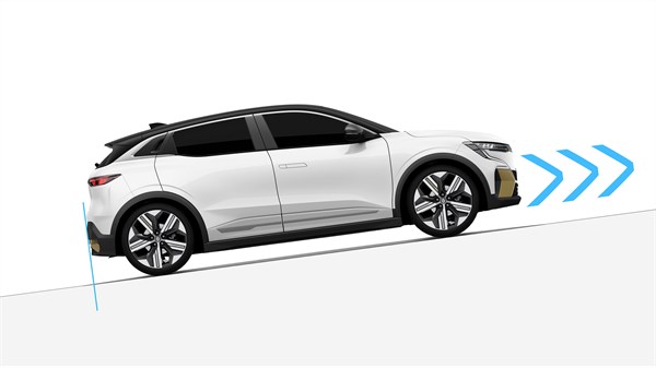Renault Megane E-Tech electric - hill start assist