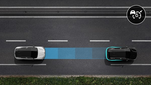 Renault Megane E-Tech electric - intelligent adaptive cruise control 