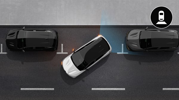 Renault Megane E-Tech electric - rear view camera