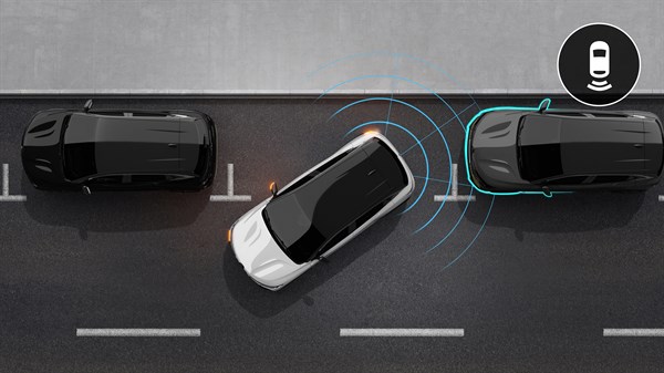 Renault Megane E-Tech electric - rear park assist