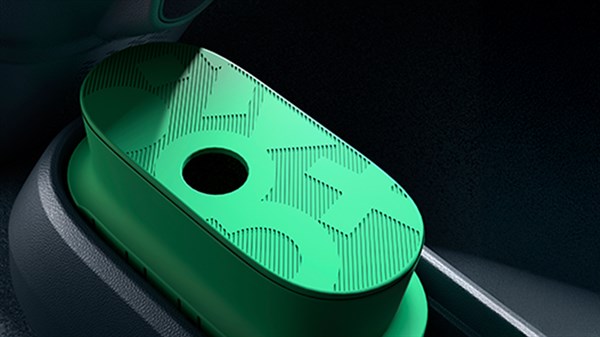 small closed centre organizer - Renault Twingo E-Tech electric