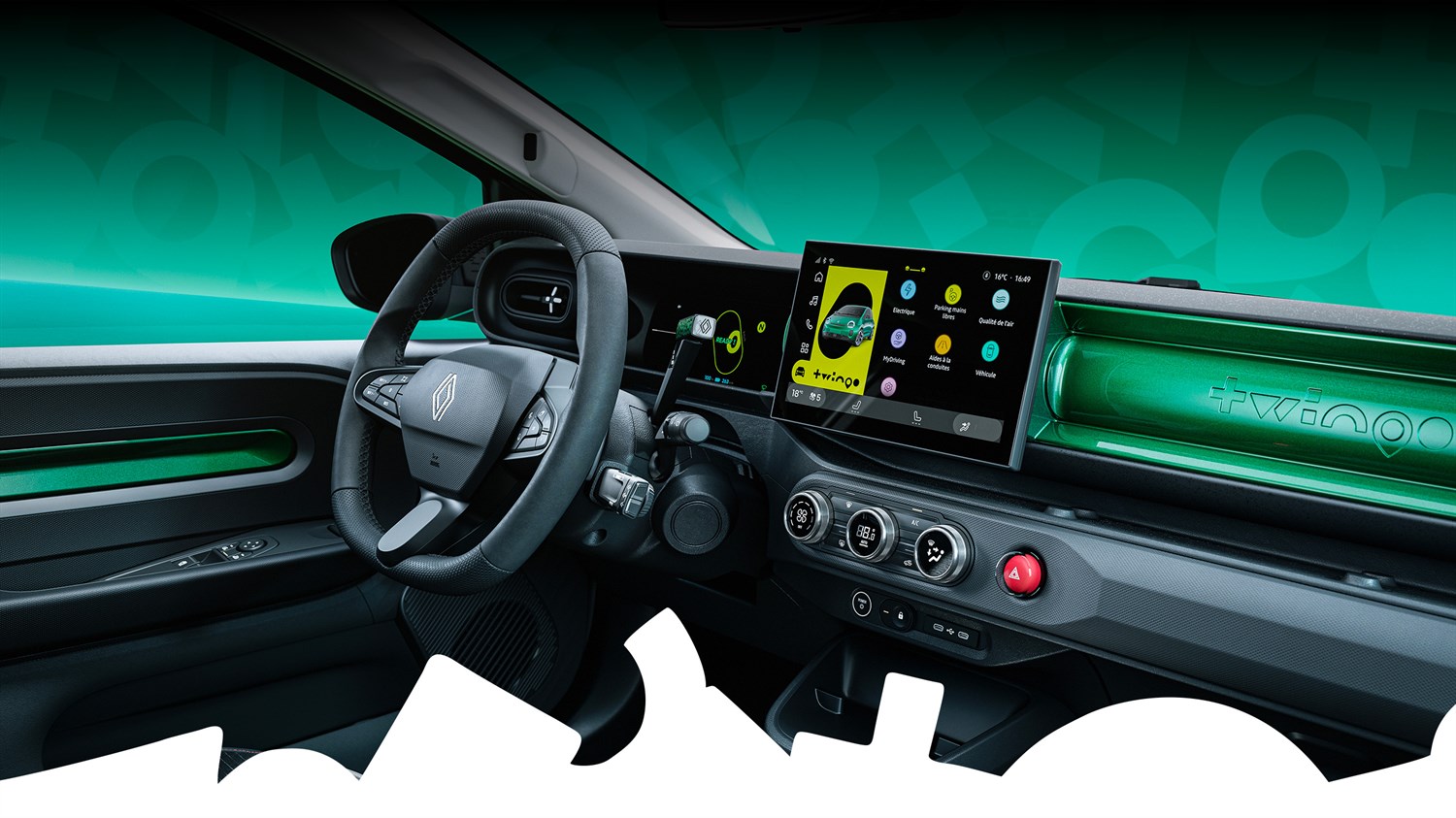 connected and intuitive- Renault Twingo E-Tech electric