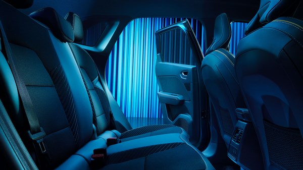 Renault Symbioz - sliding bench seat