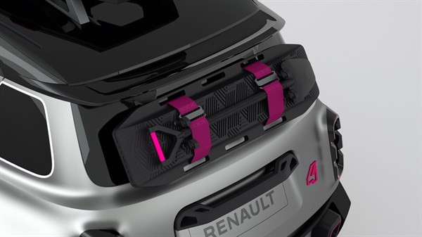 rear spoiler - Renault 4EVER TROPHY CONCEPT