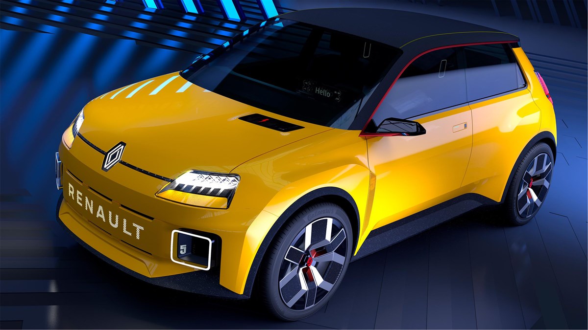 Renault 5 shop electric car