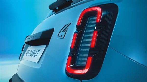 rear lights - Renault 4 E-Tech electric