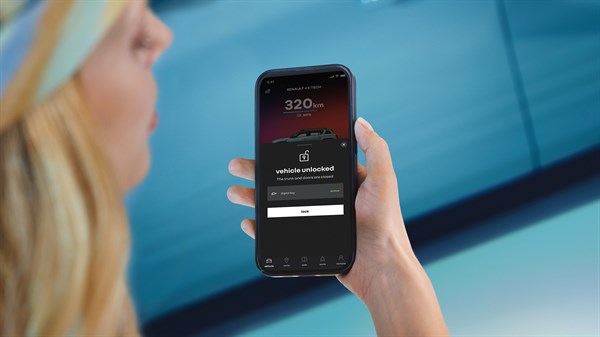 digital key - Renault 4 E-Tech electric