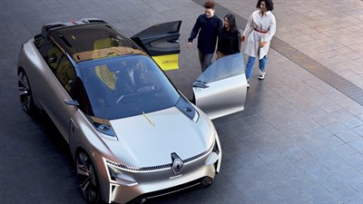 Renault MEGANE eVISION 
Showcar