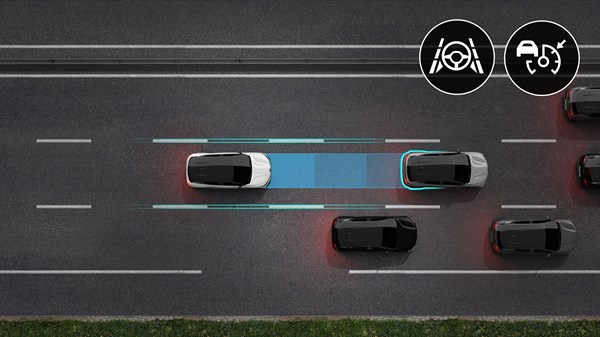 Renault Megane E-Tech electric - active driver assist