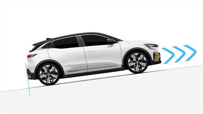 Renault Megane E-Tech electric - hill start assist
