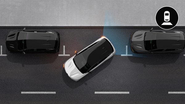 Renault Megane E-Tech electric - rear view camera