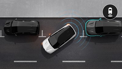 Renault Megane E-Tech electric - rear park assist