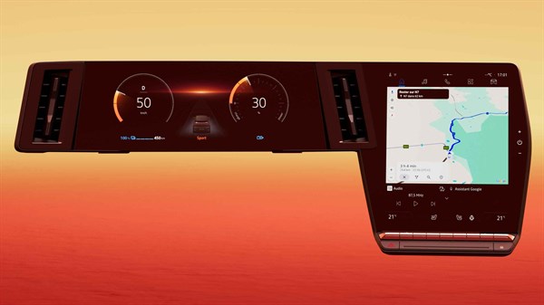 Renault Megane E-Tech 100% electric - google maps