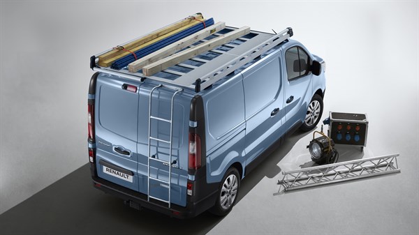 all-new Renault Trafic - aluminium roof rack