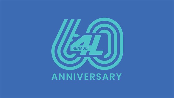 Renault 4  - 60 ans