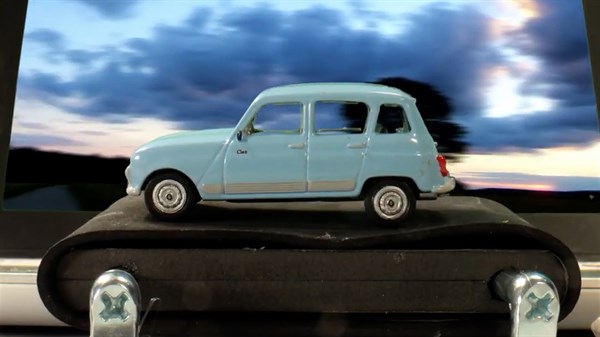 Renault 4 anniversary 4L stop motion @patagraph