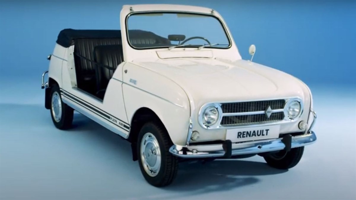 Renault anniversaire - 4 "Plein Air" - 1969