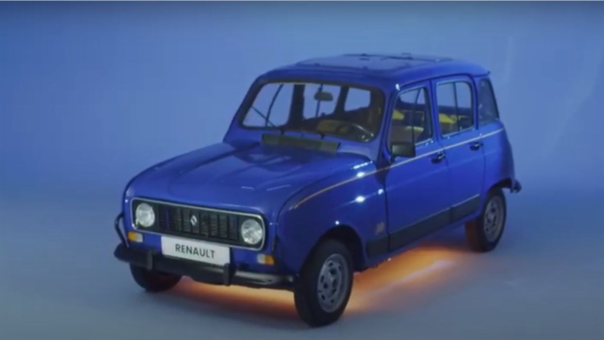 Renault anniversaire - 4 "sixties" - 1985
